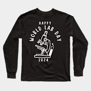 Happy World Lab Day 2024 Long Sleeve T-Shirt